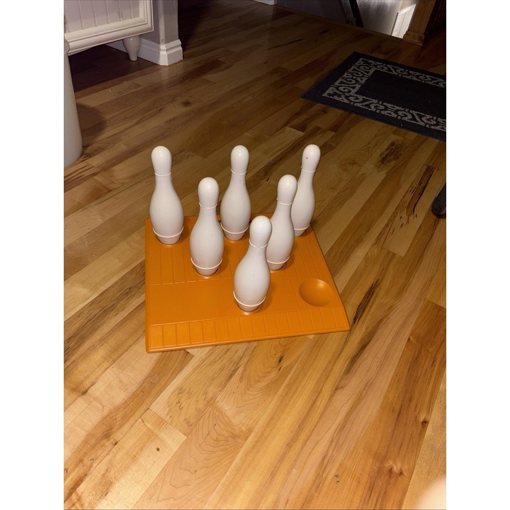 Vintage 1987 Fisher Price Bowling Set Toy. Missing Ball.